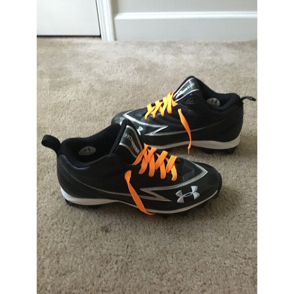 Under Armour Men\'s Lace Up Football Sports Cleats Shoes Size 9 Black main image 10